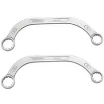 2 Chave Starter Meia Lua Da Gedore 11 X 13 Mm 006.001 Prateado