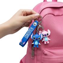 2 Chaveiros Stitch Fofos Para Bolsas Mochilas E Chaves
