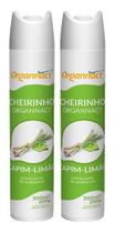 2 Cheirinho Organnact Capim-limão 300ml - Spray Odorizante