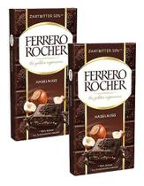 2 Chocolate Meio Amargo FERRERO ROCHER Sabor Avelã 90G