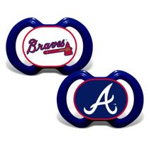 2 Chupetas Baby Fanatic Atlanta Braves sem BPA 2 Chupetas Baby Fanatic Atlanta Braves sem BPA