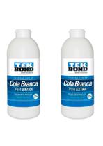 2 Cola Branca PVA Extra TEK BOND 1LT