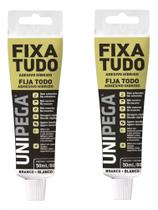 2 Cola Fixa Tudo Espelho Cuba Madeira Até Embaixo dágua 80g 2 Cola Fixa Tudo Espelho Cuba Madeira Até Embaixo dágua 80g