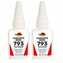 2 cola para colar tenis ultra rapida horizonte bond 20g