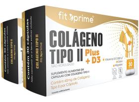 2 Colágeno Tipo 2 Plus + Vitamina D3 40Mg 60Cps Fitoprime