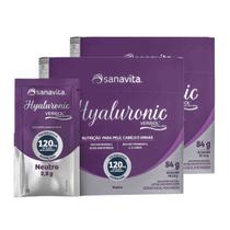 2 Colágeno Verisol Neutro C/ 120mg Ácido Hyaluronic Sanavita