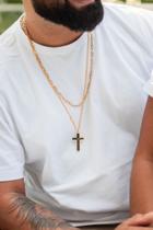 2 colar masculino 60 cm 2 colar masculino 60 cm