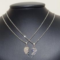 2 Colares Best Friends Melhores Amigas Folheado A Pré Ródio