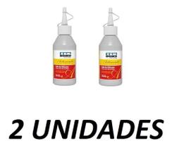 2 Colas De Silicone Líquida Para Artesanato 100 Ml Tekbond