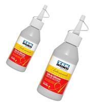 2 Colas De Silicone Líquida Para Artesanato 100 Ml Tekbond Transparente