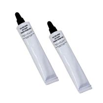 2 Colas Preta De Borracha Adesivo Reparo Para Alto Falante 40Gr Preto
