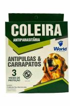 2 Coleiras Dug's Antiparasitário 17g, 56cm: Proteção Garantida 2 Coleiras Dug's Antiparasitário 17g, 56cm: Proteção Garantida
