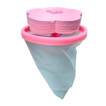 2 Coletores Rosas Tira Pelos Flutuante Máquinas Lava Roupa 2 Coletores Rosas Tira Pelos Flutuante Máquinas Lava Roupa