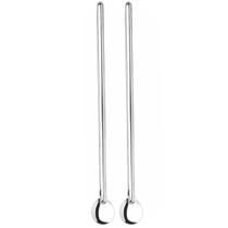 2 Colheres Bailarina Inox para Drinks Gin Coquetel Suco Longa Barman 30cm Mexer Simonaggio 2 Colheres Bailarina Inox para Drinks Gin Coquetel Suco Longa Barman 30cm Mexer Simonaggio