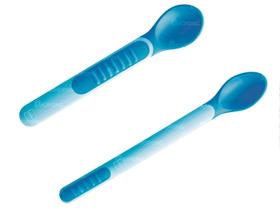 2 Colheres Termossensíveis Mam Boys Com Capa Protetora (9133)