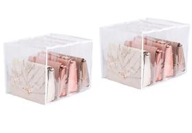 2 Colmeia Organizadora Gaveta Bolsa Lençol Toalhas Multiuso 4 Nichos 40x30x30 2 Colmeia Organizadora Gaveta Bolsa Lençol Toalhas Multiuso 4 Nichos 40x30x30