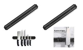 2 Com Barra Magnética Imã Suporte Facas Ferramentas Cozinha 33cm Cozinha 2 Com Barra Magnética Imã Suporte Facas Ferramentas Cozinha 33cm Cozinha