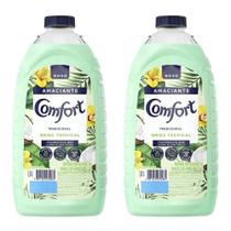 2 Comfort Amaciante Tradicional Brisa Tropical 1,8L 2 Comfort Amaciante Tradicional Brisa Tropical 1,8L