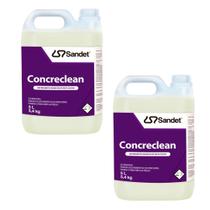 2 Concreclean Remove Minério Agarrado 5l Sandet Detergente