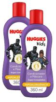 2 Condicionador Huggies Super Crespinhos Pantera Negra 360ml 2 Condicionador Huggies Super Crespinhos Pantera Negra 360ml