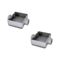 2 Condulete Duplo Cd S R 3/4 C Pintura Tramontina 56111/012 2 Condulete Duplo Cd S R 3/4 C Pintura Tramontina 56111/012