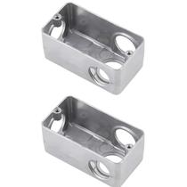 2 Condulete Em Alumínio Sieg 3/4 Múltiplo L S/placa