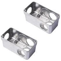 2 Condulete Múltiplo Modelo L Medida 1 1/2 Em Alumínio Sieg Prateado 2 Condulete Múltiplo Modelo L Medida 1 1/2 Em Alumínio Sieg Prateado