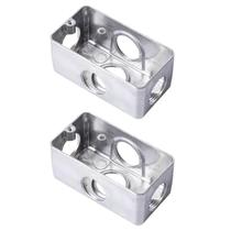 2 Condulete Sieg em Alumínio Múltiplo tipo X 3/4 S/placa