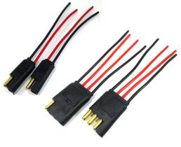 2 Conector 2 Vias e 2 Conector 4 Vias com Fio 1,5mm Chicote