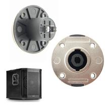 2 Conector Speakon Femea 4 Vias metal para caixa de som 2 Conector Speakon Femea 4 Vias metal para caixa de som