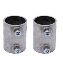 2 Conector Unidut Reto Sieg Medida 1 Polegada Alumínio