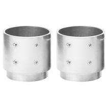 2 Conector Unidute Cônico Sieg Medida 4 Alumínio Cc400