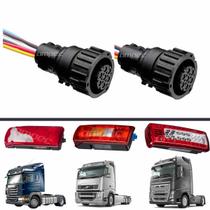 2 Conectores Lanterna Scania S4 S5 Volvo FH 12 13 16