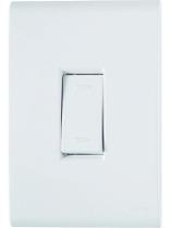 2 Conjunto 1 Interruptor Simples 4x2 Branco Tramontina Liz