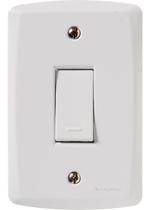 2 Conjunto 4x2 C/ 1 Interruptor Simples -tramontina Lux