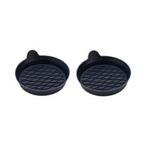 2 conjuntos de porta-copos de carro para porta-copos, porta-copos GM de silicone, fáceis de limpar