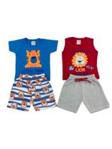 2 Conjuntos Verão Masculino 2 Conjuntos Verão Masculino