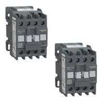 2 Contator EasyPact TVS 9A 3P Bobina 220VCA 1NA Schneider