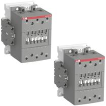2 Contator Industrial ABB AX95 95A 1NA+1NF AC-3 Trifásico 2 Contator Industrial ABB AX95 95A 1NA+1NF AC-3 Trifásico