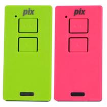 2 Controle Portão Alarme Cerca 2 Canais Tx Pix 433,92mhz Garen Ppa Zap Rcg Seg Verde Rosa 2 Controle Portão Alarme Cerca 2 Canais Tx Pix 433,92mhz Garen Ppa Zap Rcg Seg Verde Rosa