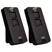 2 Controle Remoto 2 Canais Ppa Zap 433mhz Dupla Tecnologia Preto Clip de Fixação 2 Controle Remoto 2 Canais Ppa Zap 433mhz Dupla Tecnologia Preto Clip de Fixação
