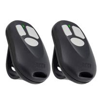 2 Controle Remoto Portão Eletronico 3 Canais 433,92mhz Code Learn Rcg Command Seg Garen Ppa