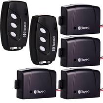 2 Controle Remoto Portão Eletrônico 3 Canais com Clip de Fixação + 3 Controle Tx Car Farol Luz Alta Carro Moto