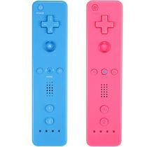 2 Controles Wii Yosikr com Capas de Silicone para Wii/Wii U 2 Controles Wii Yosikr com Capas de Silicone para Wii/Wii U
