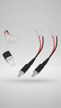 2 Conversores Fiação Farol LED H1 Macho 2 Conversores Fiação Farol LED H1 Macho
