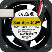 2 Cooler 9WF0424H6D08A 24V 0.08A 1.92W 3L 3P 40X40X20 B2 2 Cooler 9WF0424H6D08A 24V 0.08A 1.92W 3L 3P 40X40X20 B2
