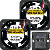 2 Cooler Duplo A90L-0001-0575B 24V 0.09A Garantia 2 Anos 2 Cooler Duplo A90L-0001-0575B 24V 0.09A Garantia 2 Anos