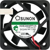 2 Cooler Ventilador KDE2404PFVX 24V 1.9W 2P 40X40X10 B1 2 Cooler Ventilador KDE2404PFVX 24V 1.9W 2P 40X40X10 B1
