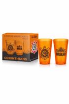 2 Copo Americano Prime Corinthians Laranja Oficial Torcedor 2 Copo Americano Prime Corinthians Laranja Oficial Torcedor