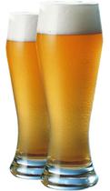 2 Copo De Vidro Cerveja Água Suco Refrigerante Alto 680ml - DUROBOR